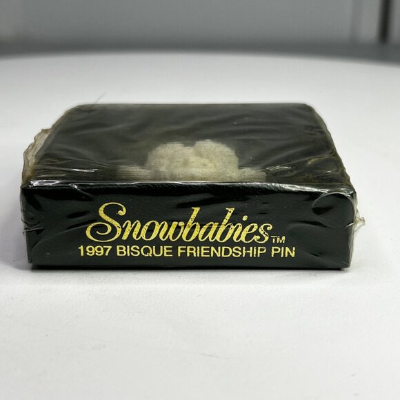 Dept 56 Snowbabies Bisque Friendship Pin from 1997 - Picture 3 of 5